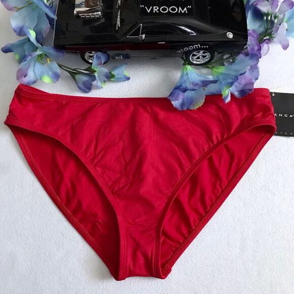 La Blanca NWT Red Bikini Swim Bottom Women 14 - Picture 2 of 10